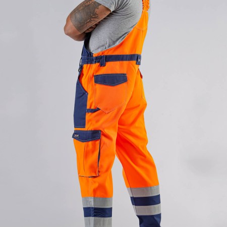 Bib-pants HI VIS πίσω